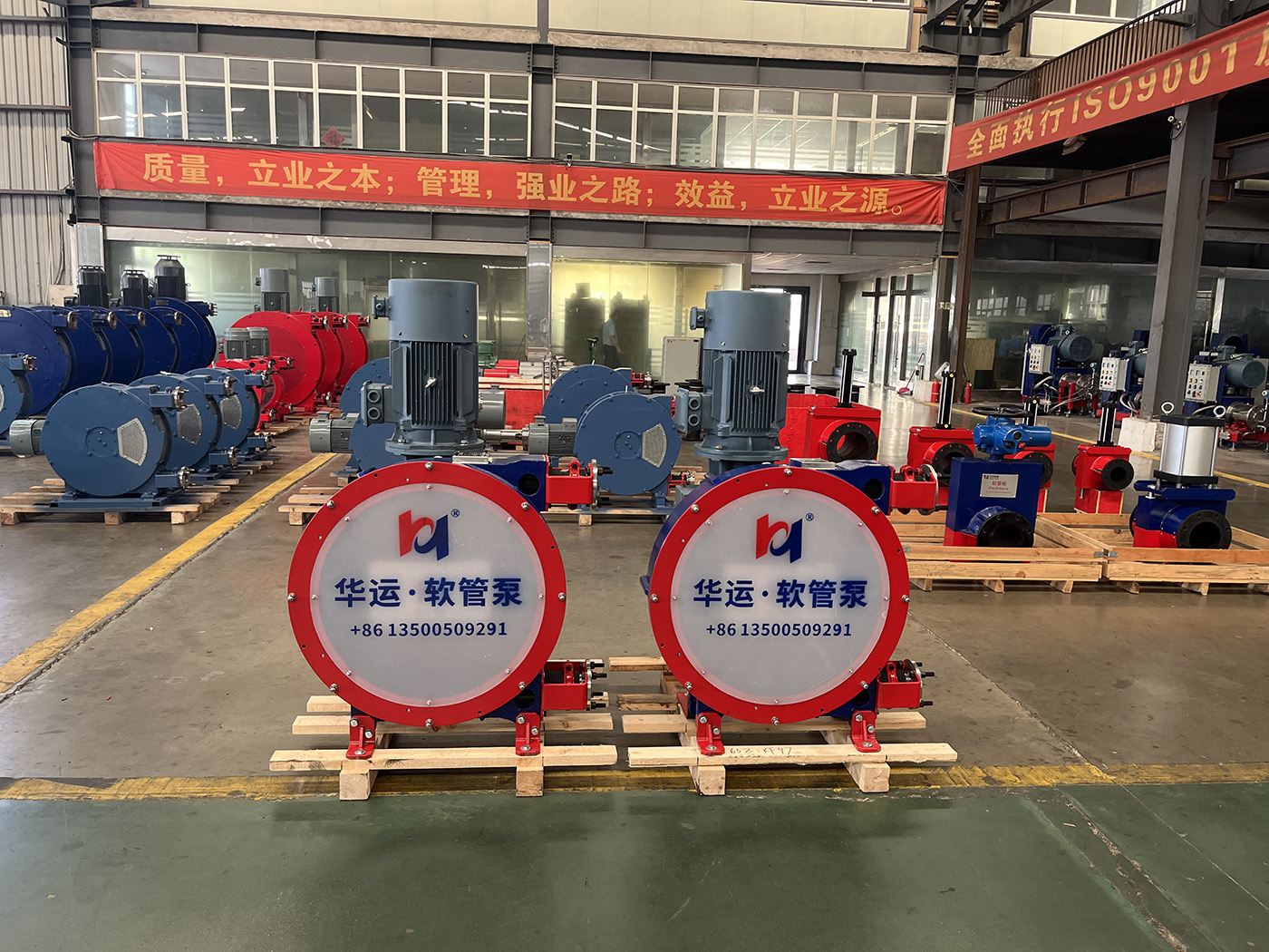 華運機械高壓礦用軟管泵發往老撾，硬核裝備助力東南亞礦業開發