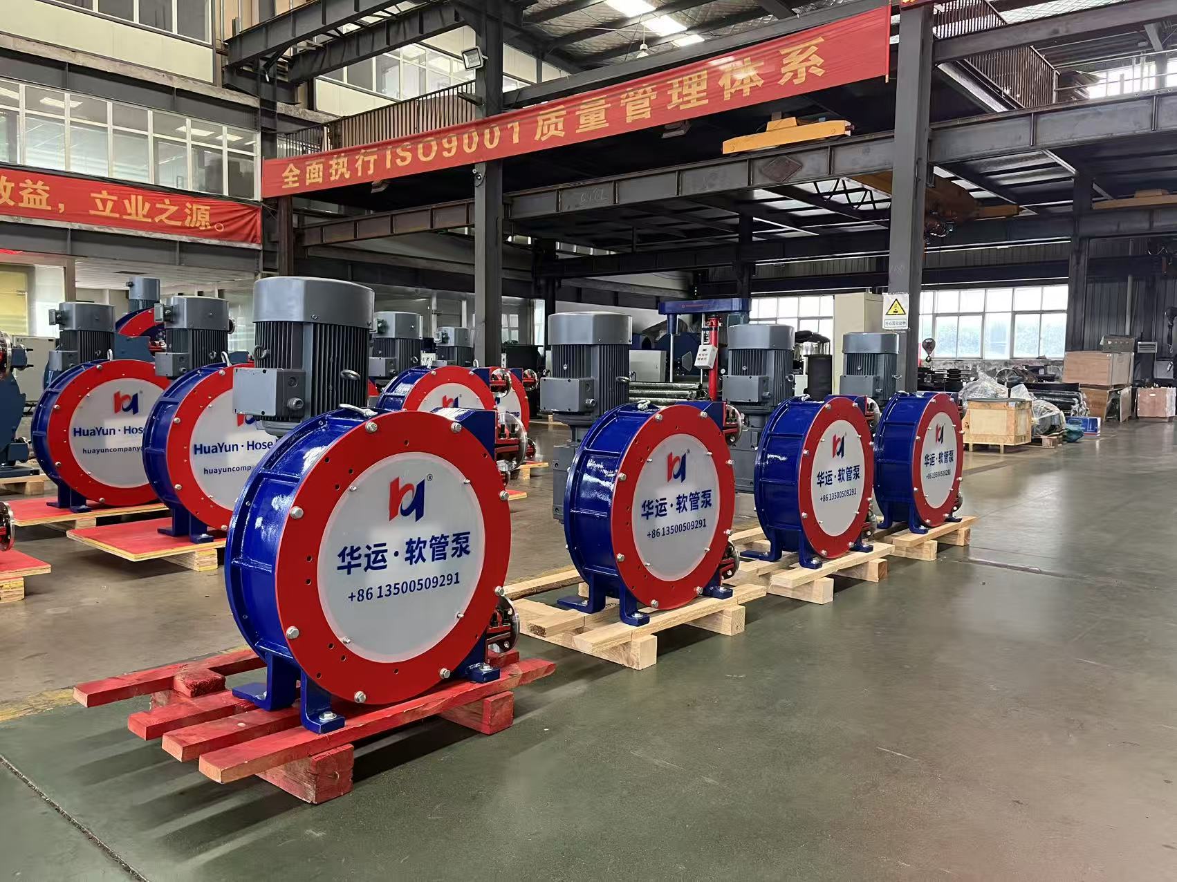 合肥華運軟管泵發往緬甸礦業，賦能礦漿輸送高效作業