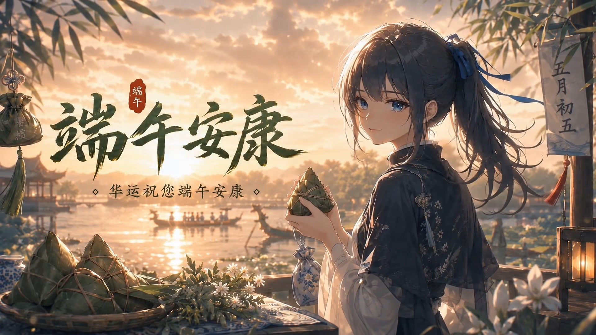 華運機械祝大家端午安康