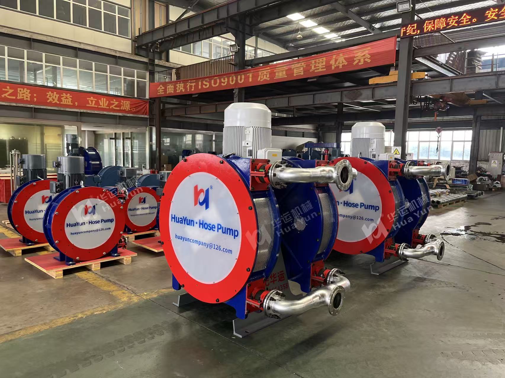 華運(yùn)大型高端重載軟管泵助力知名鋰電漿料企業(yè)替代進(jìn)口設(shè)備