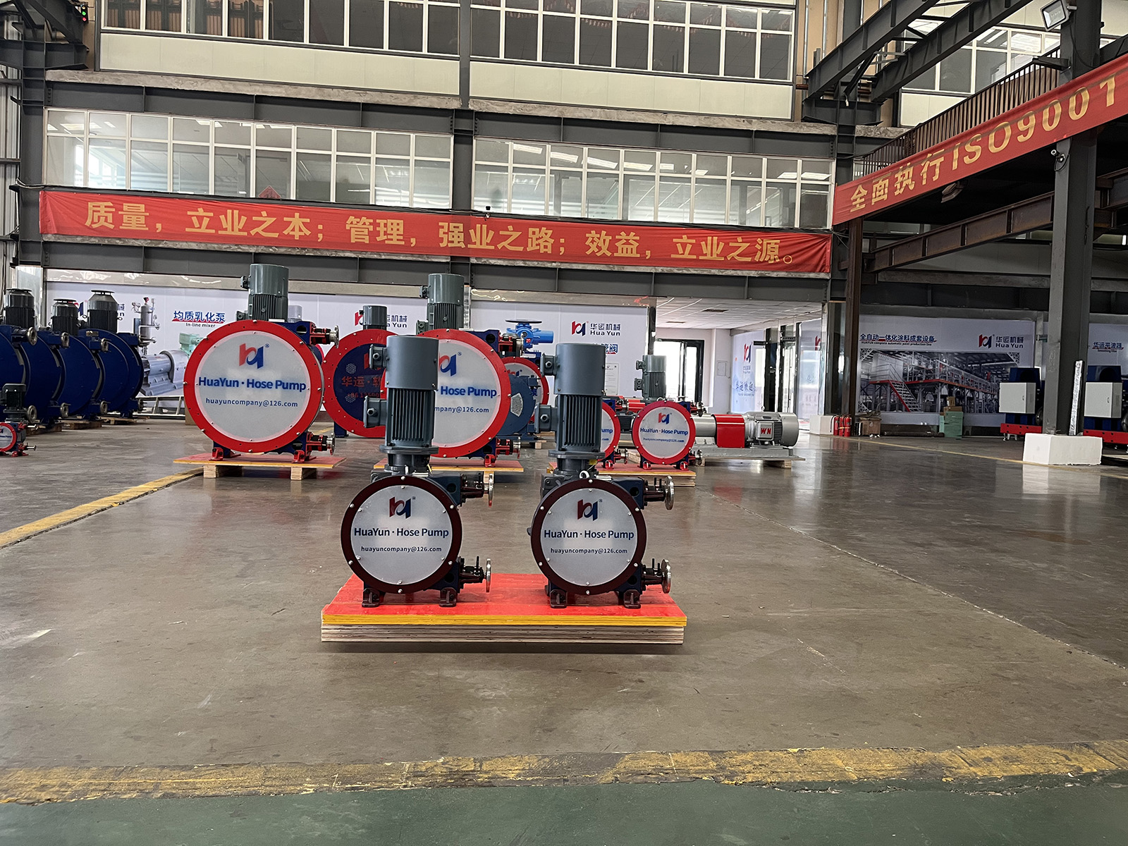 華運(yùn)機(jī)械軟管泵發(fā)往歐洲，助力當(dāng)?shù)匚鬯幚硖豳|(zhì)達(dá)標(biāo)